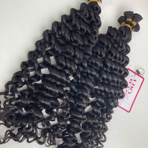 Deep Wave Virgin Vietnamese Human Hair <b>Extensions</b> 100% Natural Color 200g Hand Tied Weft <b>Cheap</b> Price - Product Image 1