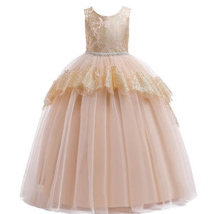 New Arrival 12 Years Old Girls Wedding Dresses Children Party Normal Frock Designs Teenage Birthday Dress LP-230 - Product Image 4