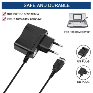 Adaptador de cargador de CA para NDS GBA SP Gameboy Advance SP, cable de carga con enchufe europeo y estadounidense para accesorios de Nintendo. - Product Image 4