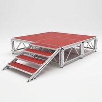 Plataforma de Escenario de Aleación de Aluminio, Podio Aplicable a Diversas Actividades