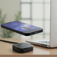 Cargador Inalámbrico Tipo-C PD de 25W Personalizado de Fábrica 2026, Portátil y Rápido para Viajes, para Teléfono Móvil y Auriculares con Base de Carga Magnética