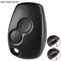Coque de clé télécommande de remplacement pour Renault Trafic Clio Kangoo Modus Twingo Dacia Duster Logan Sandero Movano Terrano