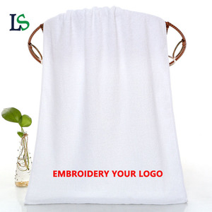 Serviette de toilette en coton turc personnalisée avec logo pour pédicure, spa, salon de coiffure, hôtel, couleur marron, blanc, orange, bleu, noir, 35*75 cm, serviette de barbier - Product Image 2