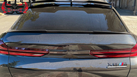 Alerón Trasero de Fibra de Carbono Seca con Diseño PU para BMW X6M F96, Actualización de Parachoques, Kit de Carrocería Estilo LD, Instalación Profesional, Alta Calidad