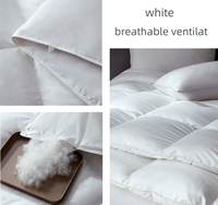 Großhandel Bettdecken Queen-Size Daunenalternative Bettdeckeneinsatz Polyester-Gefüllt Leichtgewicht Gesteppt