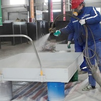 Scellant de toiture liquide résistant à l'usure pulvérisé version mise à jour polyurée non jaunissant