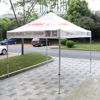 Tentes d'auvent promotionnelles de l'auvent de la publicité de prix bon marché de chapiteau personnalisé de 10ftx10ft de l'usine d'Admax pour des événements pour des salons commerciaux