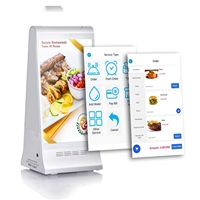 FYD-868Plus RK3568 23200mAh alimenté par batterie Android 8 pouces restaurant numérique dessus de table vidéo publicité lecteur d'affichage tactile