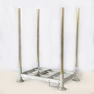 Công nghiệp và siêu thị sử dụng thép bài <span class=keywords><strong>Pallet</strong></span> <span class=keywords><strong>Stackable</strong></span> kho <span class=keywords><strong>Rack</strong></span> với sơn tĩnh điện kết thúc - Product Image 1