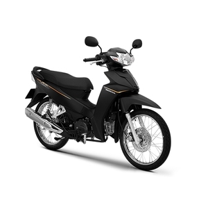 Motocicleta Original Blade 110cc Edición Especial en Negro Mate con Detalles Dorados, Versión con Ruedas de Rayos Resistentes - Product Image 1