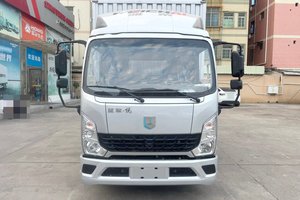 NOUVEAU Camion électrique 4x2 400KM à carrosserie entièrement fermée, véhicule de <span class=keywords><strong>livraison</strong></span> de marchandises tout temps, camion de transport avec cabine de nuit 100-150kW - Product Image 2