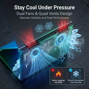 Ordinateurs portables de jeu Yifang OEM/ODM 16 pouces avec processeur I9-13900h, carte graphique RTX 4060 8 Go, mémoire DDR5, rapport d'aspect 16:10, corps métallique, I9134 - Product Image 5