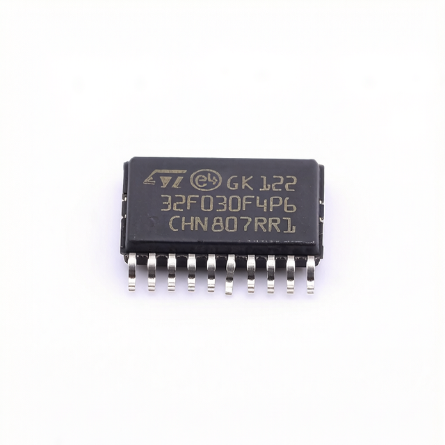 STM32F030F4P6TR Brand-new Microcontroller TSSOP-20 Package for Cortex-M0 MCU 16 KB Flash 48 MHz CPU Made China for PCBA