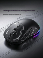 Mouse Komputer Nirkabel Bluetooth Silent Click Noiseless Roller Wheel 6 Tombol Nyaman untuk Laptop PC Desktop