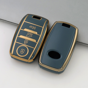 เคสกุญแจรถ TPU แบบนิ่มสำหรับ Kia KX3 K5 KX5 KX7 K4 Sportage <span class=keywords><strong>R</strong></span> Sorento พวงกุญแจกระเป๋าอุปกรณ์เสริม - Product Image 4