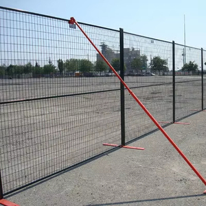 Panneaux de sécurité provisoires en acier galvanisés plongés chauds de séparation de barrière facilement assemblés modernes pour la construction - Product Image 4