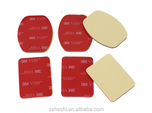 Nouvel autocollant adhésif double pour casques à surface plate, <span class=keywords><strong>3M</strong></span> VHB, de surf, à surface lisse, montage incurvé, lot de 100 pièces - Product Image 2