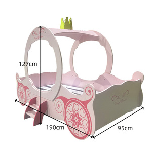rosa principessa telaio del <span class=keywords><strong>letto</strong></span> a tema fiabesco ragazze <span class=keywords><strong>letto</strong></span> a baldacchino in legno per bambini <span class=keywords><strong>letto</strong></span> per bambini - Product Image 6