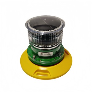 Luz Perimetral LED Solar para Helipuerto, Control Remoto Inalámbrico, Luz de Perímetro TLOF, Estándar ICAO, Base AR111 - Product Image 3