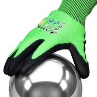 Gants anti-coupure en tricot HPPE XINGYU, niveau 4, gants de travail en PU, durables, résistants aux coupures, gants de sécurité industrielle de haut niveau