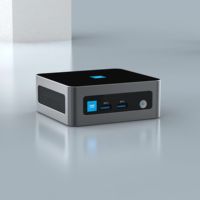 MiniTree Intel N100 CPU Mini PC 4Core RAM DDR4 Max 32GB SSD Nvme 512GB 2 * HD2.0 RJ45 USB3.2 * 4 WIFI6 Bluetooth5.2 Soporte Win10