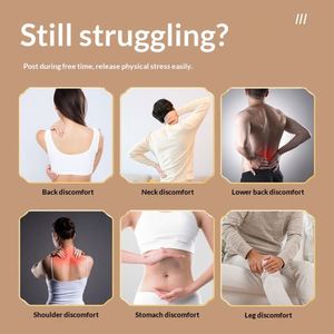 Wormwood Steam <b>Neck</b> Patch Bulk Home Use Self-Heating Hot Compress Dowager's Hump Care <b>Neck</b> Support Body <b>Warmers</b> - Product Image 3