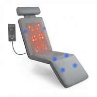 Anpassbare Shiatsu Ganzkörper-Massagematte mit Heiz- und Vibrationstherapie zur Muskelentspannung Tragbar Faltbar OEM