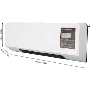 Ventilateur de <span class=keywords><strong>chauffage</strong></span> mural ultra silencieux Ventilateur de <span class=keywords><strong>chauffage</strong></span> en céramique à économie d'énergie pour chambre à coucher, bureau, utilisation en intérieur - Product Image 3