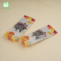Sac de joint latéral arrière personnalisé sac d'emballage de Popsicle sac en plastique de Popsicle de crème glacée congelée