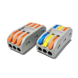 LED-Beleuchtung Kabelverbinder Anschlussblock 1-in-<span class=keywords><strong>2</strong></span>-out <span class=keywords><strong>2</strong></span>-in-4-out 3-in-6-out für den Außenbereich Flammhemmendes Nylon PA66 Vernickelt - Product Image 1