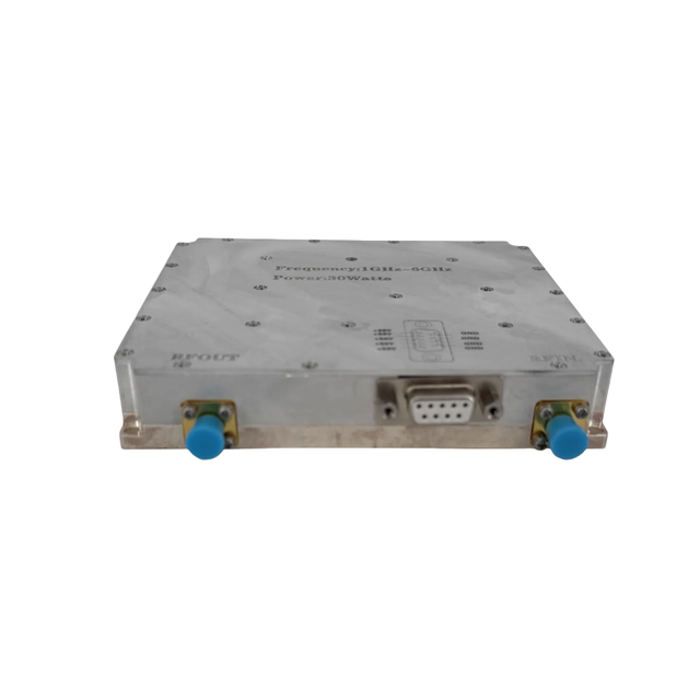 High Linearity and Low Distortion 1-6GHz 30W/50W/100W Power Amplifier Amplifier for Radar Detection, and Satellite Communication