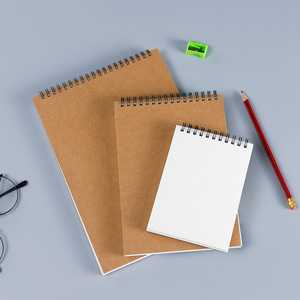 <span class=keywords><strong>Carnet</strong></span> <span class=keywords><strong>de</strong></span> <span class=keywords><strong>croquis</strong></span> A5 pour étudiants en art, couverture rigide à spirale, pages vierges épaisses, portable, idéal comme cadeau pour une utilisation universelle - Product Image 1