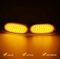 2 Pcs Feux de position latéraux dynamiques à LED pour Mercedes-Benz Sprinter W906 2006-2018 VW Crafter 2006-2016