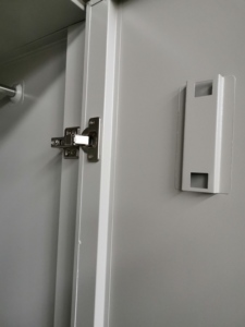 CAS-025 Kim Loại Tủ Quần Áo Thiết Kế Giá 2 Cửa Tủ Quần Áo Với Ngăn Kéo Bên Trong - Product Image 4