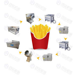 Ligne de production semi-automatique de frites sur mesure en acier inoxydable à petite échelle Machine à fabriquer les chips de pommes de terre - Product Image 2