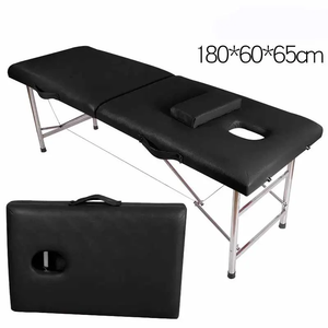 Table de Massage pliante en acier inoxydable Portable Design moderne lit facial pour les traitements de Salon de <span class=keywords><strong>SPA</strong></span> meubles de <span class=keywords><strong>SPA</strong></span> de beauté pliables - Product Image 6