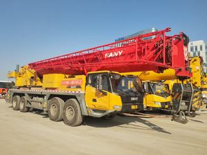 Grue sur camion Sany modèle 2018, 80 tonnes, équipement d'occasion en bon état, prêt à la vente - Product Image 2