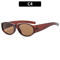 Tendance classique cercle ovale lunettes de soleil 2025 femmes hommes à la mode nuances cadre Logo personnalisé mode lunettes
