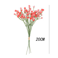 Buket Bunga Kering Buatan Bentuk Bintang Plastik Lembut Baby's Breath Tiwa Starry Sky Premium Touch Modern Ramah Lingkungan