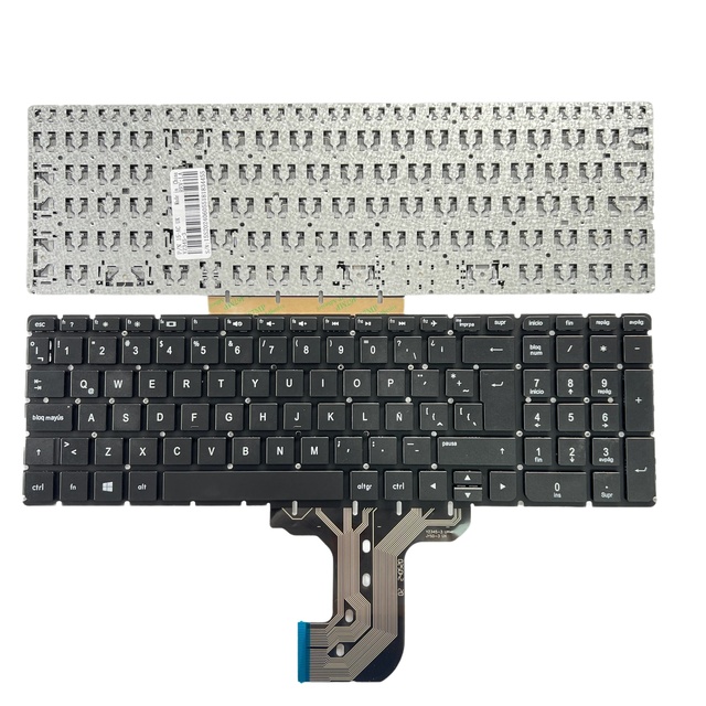 New 250 G4 15-AC/AF/Ay/BA Latin Spanish LA Version Full Size Ultra Thin Plastic Laptop Keyboard Black Color in Stock
