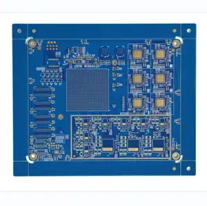 FR4 หลายชั้น Pcb Hasl ตะกั่วฟรีจุ่มทอง Pcb ผู้ผลิตชุดนิ้วทอง Pcb อิเล็กทรอนิกส์แผงวงจรพิมพ์