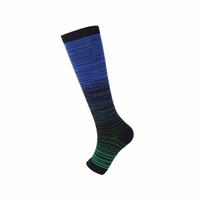 Chaussettes de compression sportives sur mesure, 100 paires, grandes tailles, extra larges, à bout ouvert, respirantes, déodorantes, absorbant la transpiration, tricotées