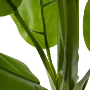 Plantain artificiel de 99cm, plantes sans odeur pour la maison, décoration de jardin ornemental, réaliste, bananier Musa basjoo