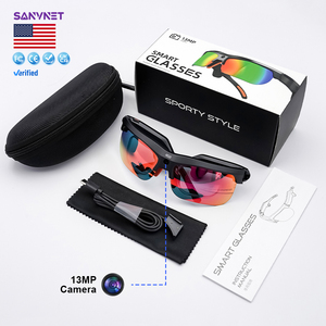 Gafas Inteligentes de Ciclismo E08 con IA, Cámara POV de 13MP, Traducción en Tiempo Real, Grabación de Video con ChatGPT, Gafas de Sol Deportivas para Exteriores, Disponibles en EE. UU. - Product Image 1