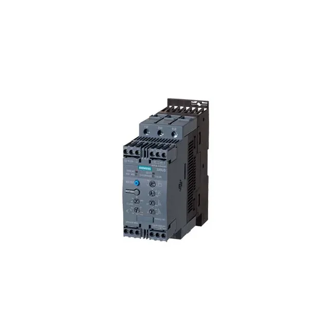 Siemens Sanftstarter Soft-Starter,3RW4036-1BB04,22KW/45A,AC 200-480V,AC/DC 24V 