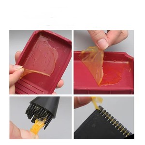 4 cái mềm Silicone chế biến gỗ keo công cụ Kit rộng bàn chải hẹp bàn chải mỏng lưỡi xẻng phẳng scraper keo khay gỗ dán - Product Image 3