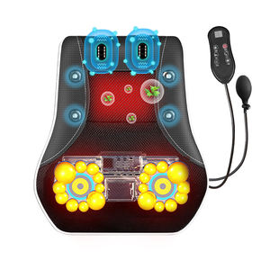 Almohada Cervical Ergonómica <span class=keywords><strong>de</strong></span> Espuma Viscoelástica con Masaje, Calor y Tracción para Aliviar el <span class=keywords><strong>Dolor</strong></span> <span class=keywords><strong>de</strong></span> Hombros, Espalda y <span class=keywords><strong>Cintura</strong></span>, Mejora del Sueño - Product Image 1