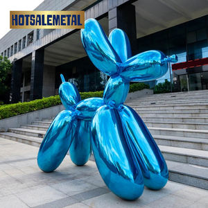 Sculpture extérieure en métal moderne faite à la main, décor de jardin durable et écologique - Product Image 2