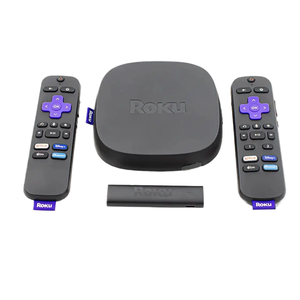 Promotions sur les nouveaux appareils de streaming Roku <span class=keywords><strong>4K</strong></span>+ avec télécommande vocale HDR <span class=keywords><strong>4K</strong></span> et <span class=keywords><strong>TV</strong></span> en direct - Électronique grand public - Product Image 1