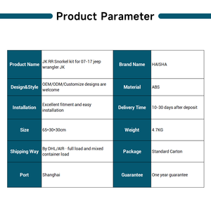 Kit de Snorkel de Admisión de Aire JK RR de Fábrica China a Buen Precio para Jeep Wrangler JK - Product Image 6